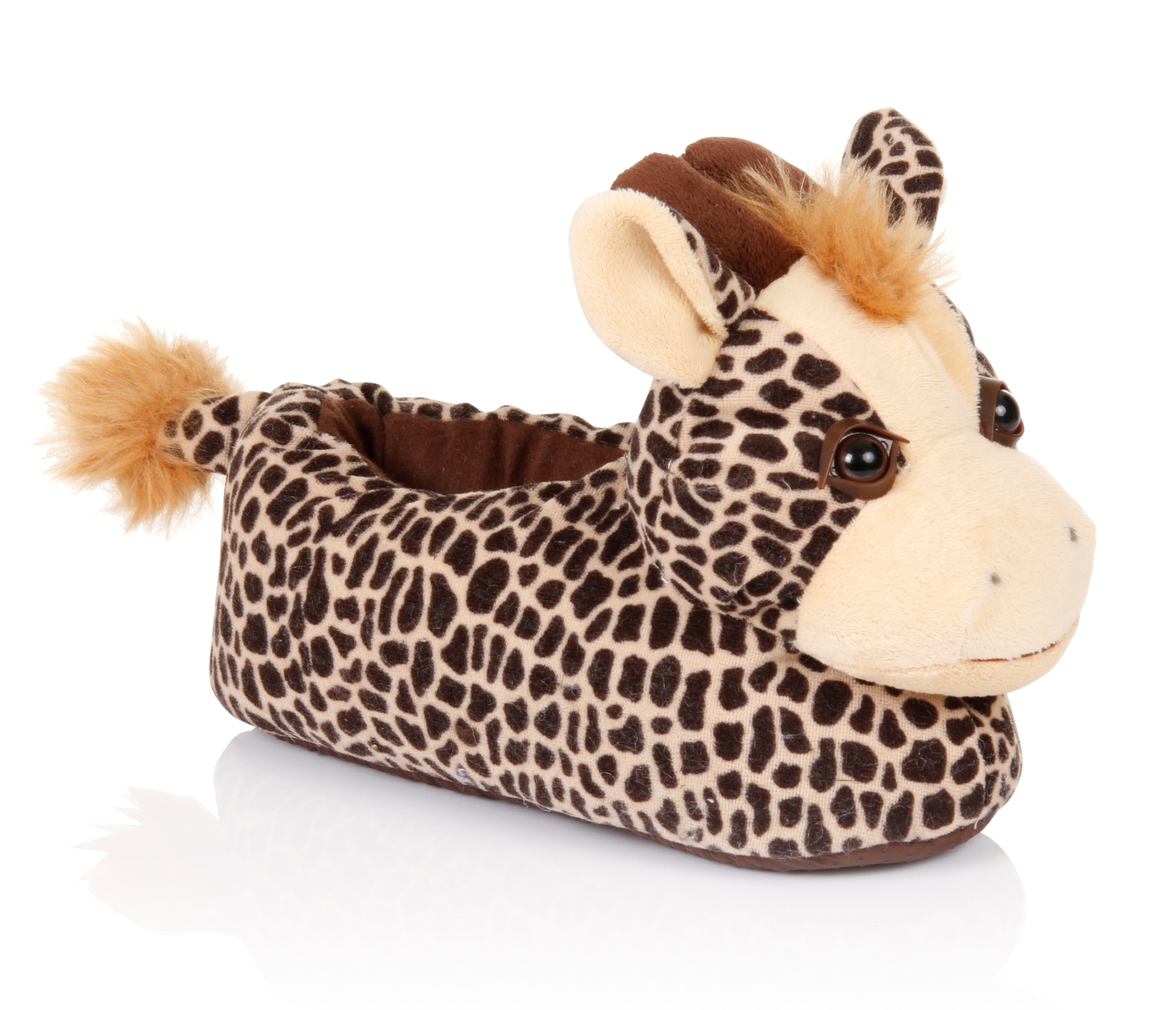 Womens Childrens Girls Novelty Character Plush Slippers Ladies Booties